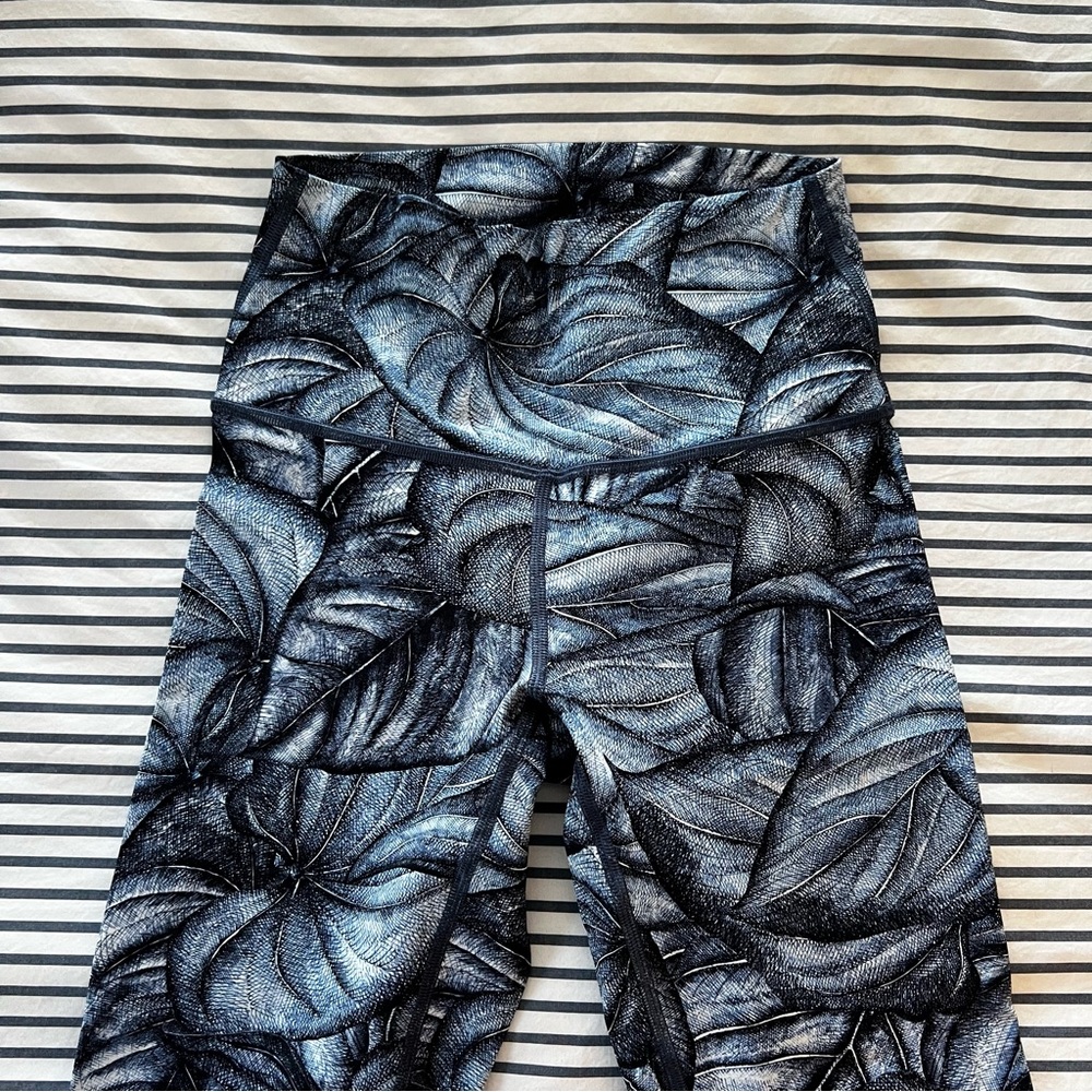 Lulu Lemon Banana Leaf Leggings